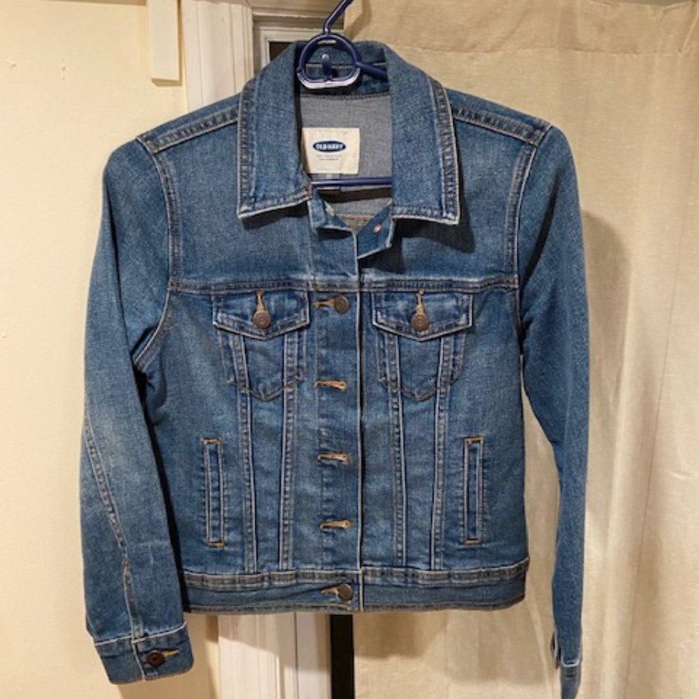 Old Navy Women Denim Jacket, Size XS Petite